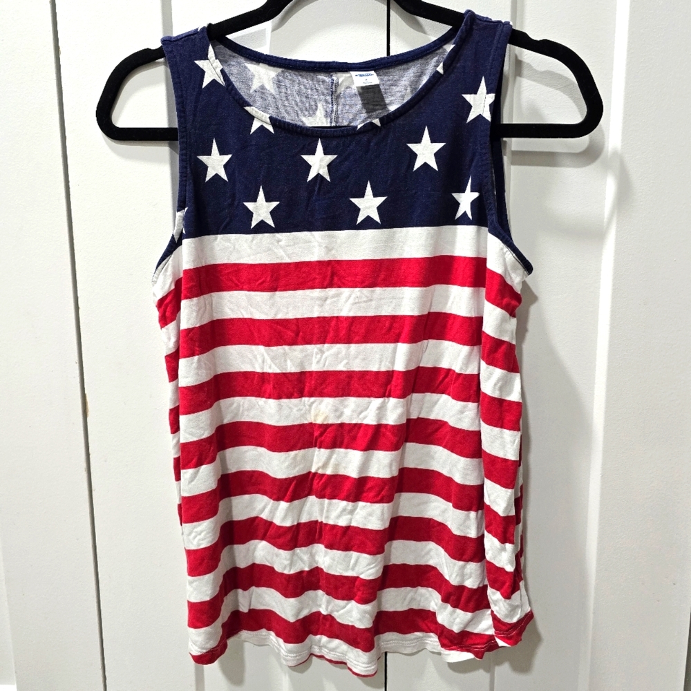 Old Navy American Flag Shirt